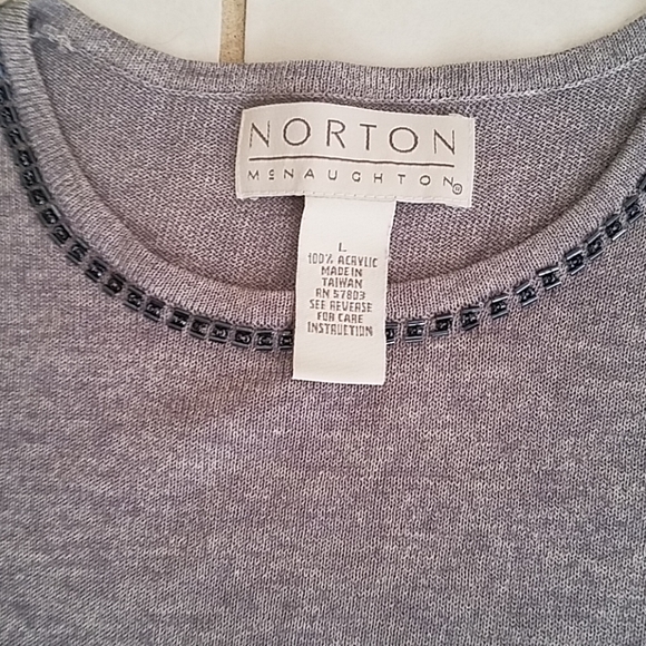 Norton Women grey sweater - Picture 2 of 4